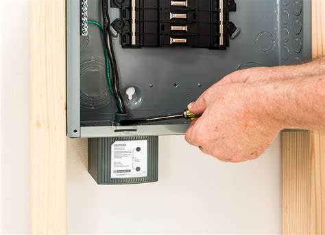 electrical box with surge protector|main breaker box surge protector.